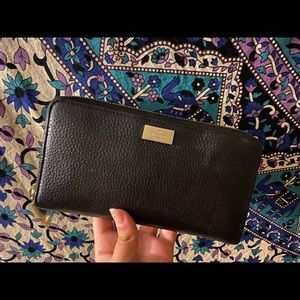 Black Kate spade wallet :)